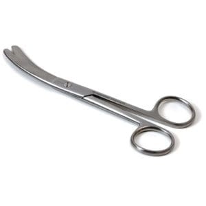 Navelstrengschaar Busch 16 cm gebogen