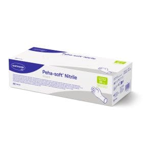 Peha-soft Guard nitrile handschoen met lang manchet XS
