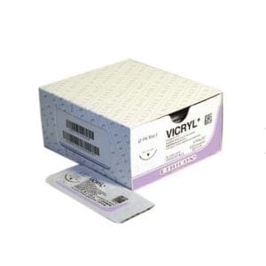 Perma zijde hechtdraad 5-0 45 cm FS-2 naald