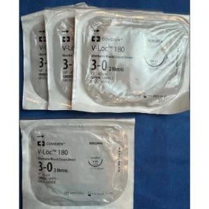 V-Loc hechtdraad 180 3-0 30 cm groen GS21