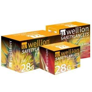 Wellion veiligheidslancet 28G