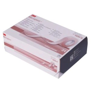 3M Micropore chirurgische hechtpleister beige - 1,25 cm x 9,15 meter, 24 stuks