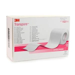 3M Transpore chirurgische hechtpleister transparant - 2,5 cm x 9,15 meter