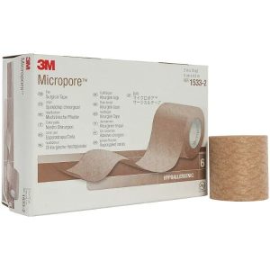 3M Micropore chirurgische hechtpleister beige - 5 cm x 9,15 meter