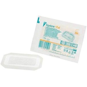 3M Tegaderm + pad transparant filmverband met kussen - 6 x 10 cm