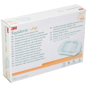 3M Tegaderm + pad transparant filmverband met kussen - 9 x 25 cm